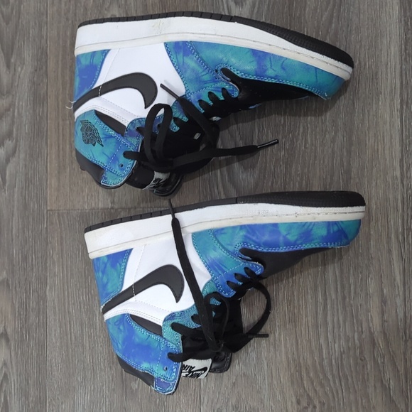 Nike Air Jordan 1 Tennis Shoes Og Tye Dye Shoes - Picture 4 of 12